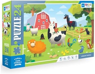 Blue Focus 24 PARÇA - FARM ANIMALS (ÇİFTLİK HAYVANLARI)