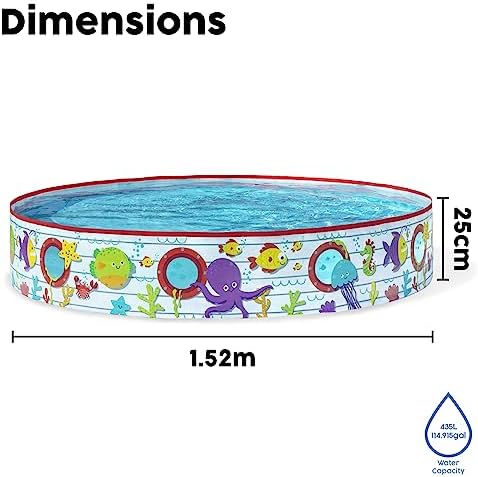 1.52m x Y25cm Fill 'N Eğlence Havuzu