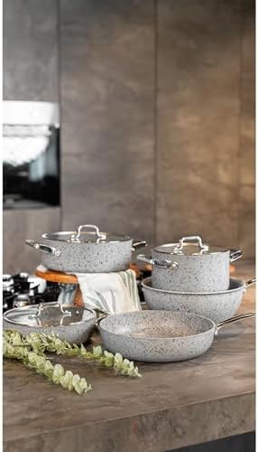 -Age Çizilmez Yanmaz Yapışmaz Indüksiyon 22 Cm Basık Tencere