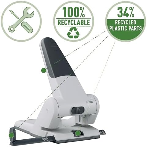 65 Sayfa Kapasiteli Delgeç, Gri