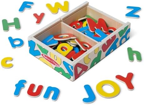 & Doug 10448 Ahşap Mıknatıslı Harfler