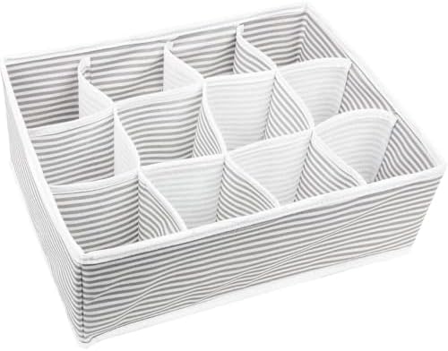 12 Bölmeli Çekmece Düzenleyici Organizer – Çorap, Iç Çamaşırı ve Takı Düzenleyici Kutusu