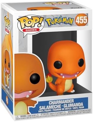 50403 POP Oyunları: Pokemon Charmander Varsayılan, Renkli Oyuncak Figür
