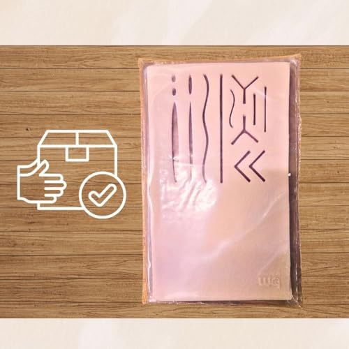 Edulaparoskopi Silikon Büyük Dikiş Pedi 19x11cm Büyük Boy Simülasyon Eğitim Matı Dikiş Pedi