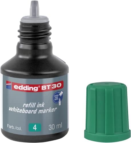 BT 30 beyaz yazı tahtası kalemi yedek mürekkebi - yeşil - 30ml