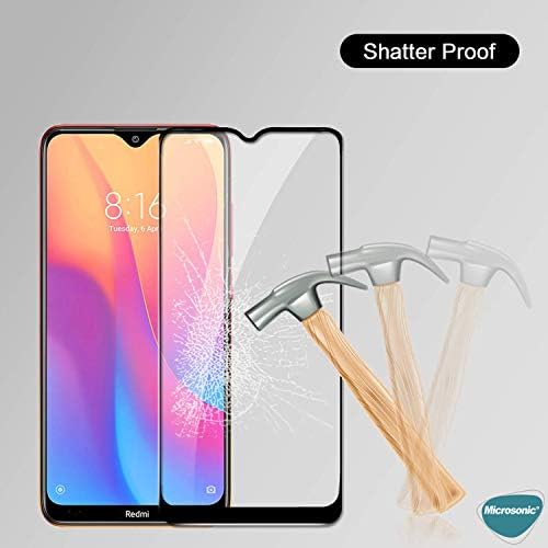 10A Tam Kaplayan Temperli Cam Ekran Koruyucu Siyah [ 10A ile Uyumlu Ekran Koruyucu]