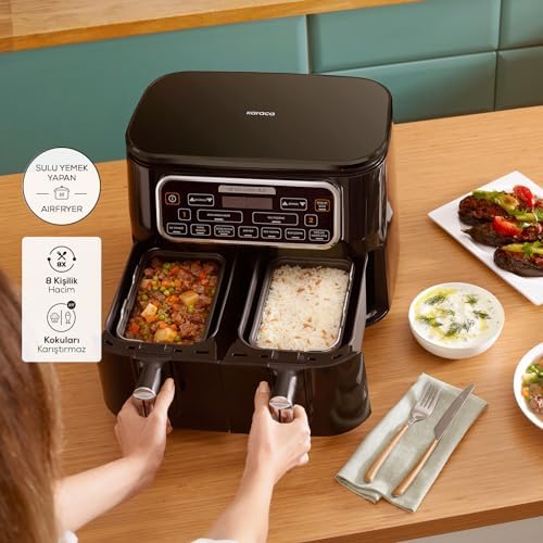 AIR PRO COOK DUO EV YE. XXXL 8 L AIRFRYER B. COPPER