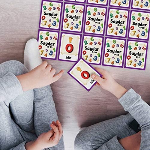 Sayılar Eşleştirme Hafıza Kart Oyunu