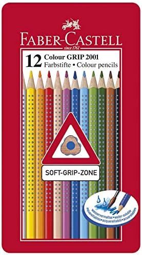 -castell üçgen renkli kalemler renk kavrama paketi 12