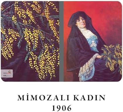 İstanbul Hanımefendileri Serisi II - A5, Hamdi Bey 4'lü Defter Seti II, Çizgisiz, Toplam 256 Sayfa, Her biri 64 Sayfa, Tel Dikiş, Esnek Kapak, Tuval Doku, 60 gram, Sarı Krem Renk