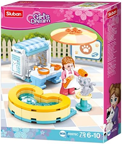 's Kedi Banyosu Yapım Seti, 79 Parça