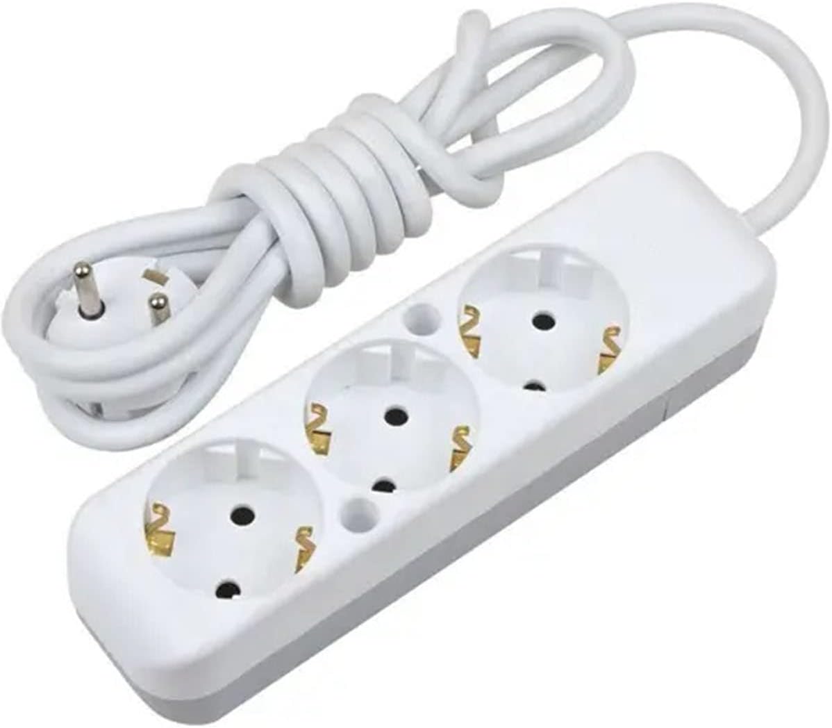 3 Lü Grup Anahtarsız 5Mt Grup Priz Toprakli Uzatma Kablosu