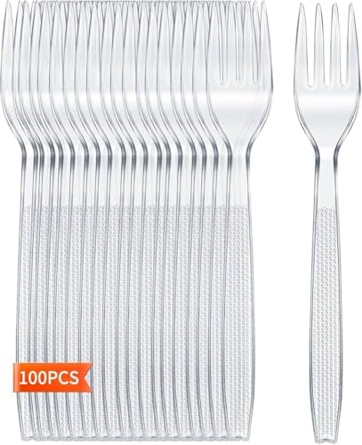 Benim Marifetlerim - Şeffaf Çatal 100 Adet