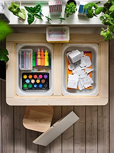 Ikea MÄLA floresan/parıltılı boya, karışık renkler