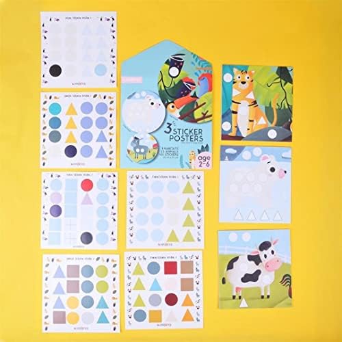 3'lü Habitat Poster - Orman, Kutup ve Çiftlik Arkadaşları Kitap