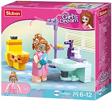 's Banyo, Çok Renkli Yapım Seti, 50 Parça