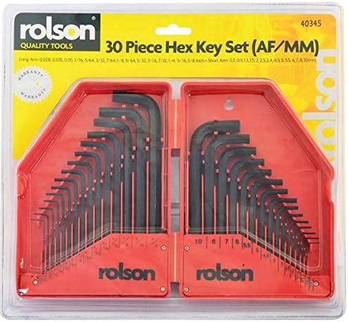 40345 30 pc MM/IMP Hex Key Set