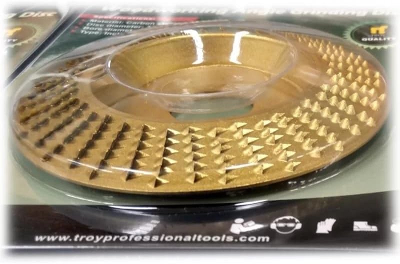 25076 Avuç Taşlama için Ahşap Aşındırıcı Disk, Trapezoidal, 125mm