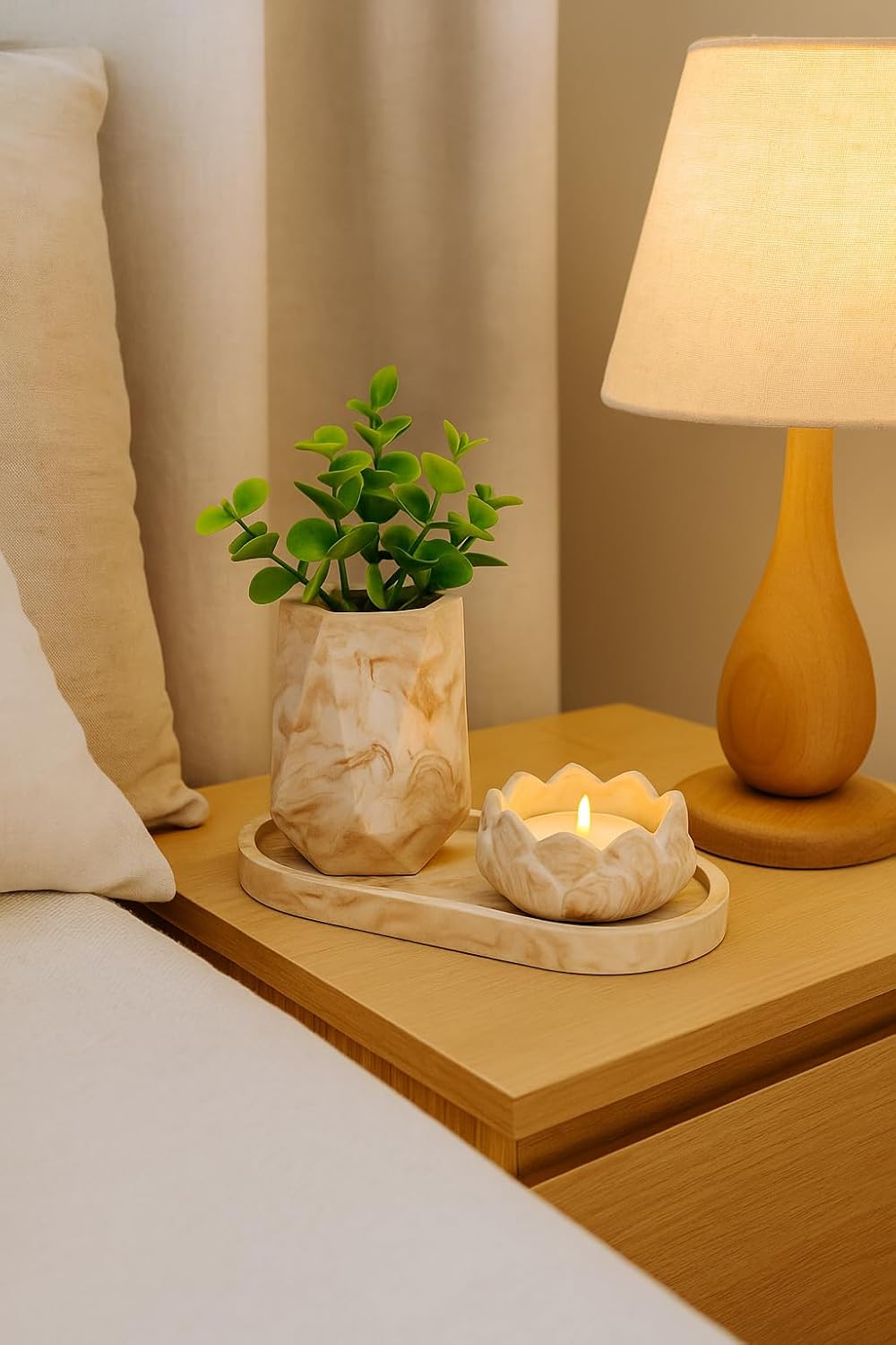 “Marble ” 3’lü Dekor Set – Modern & Şık Tasarım