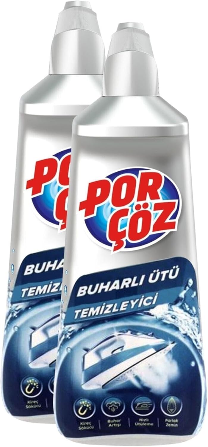 Buharlı Ütü Temizleyici 400 ml x 2 Adet