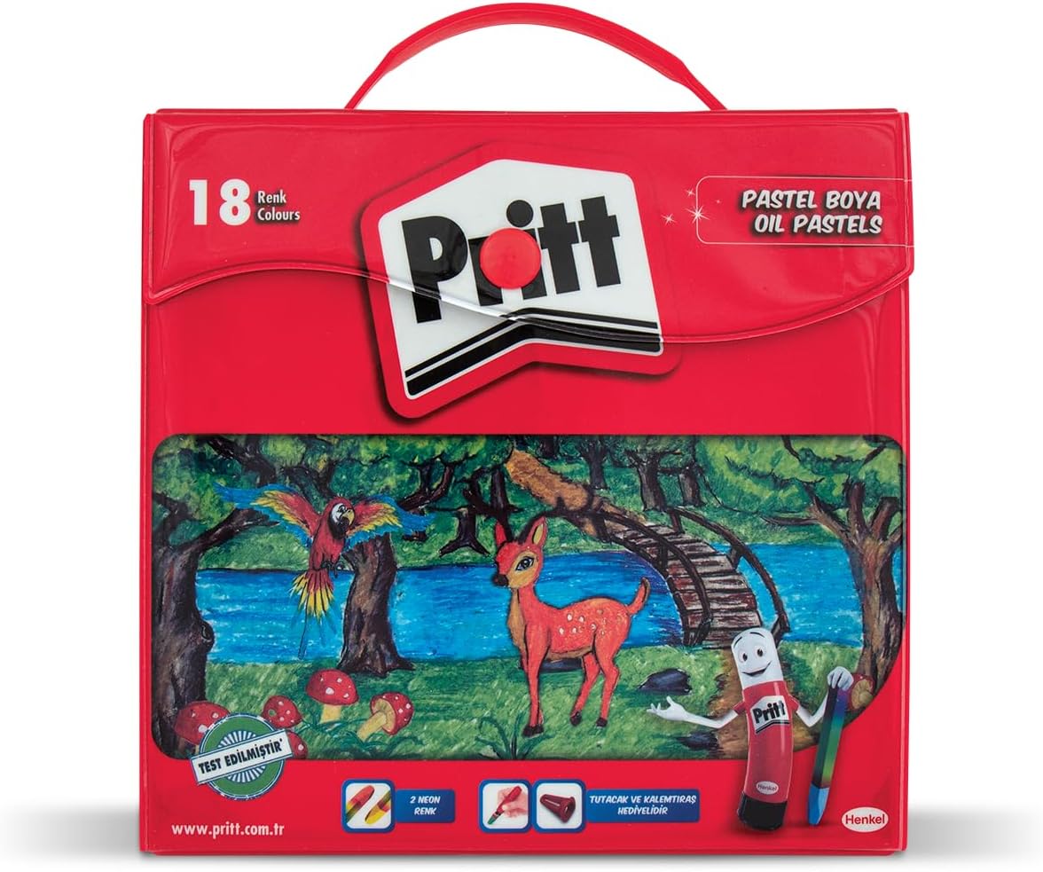 18’li Pastel Boya - Çantalı Ambalaj