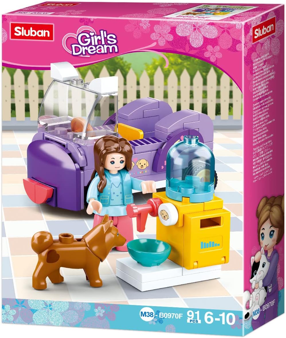 's Oyuncak Sevimli Köpek Yapım Seti, 91 Parça