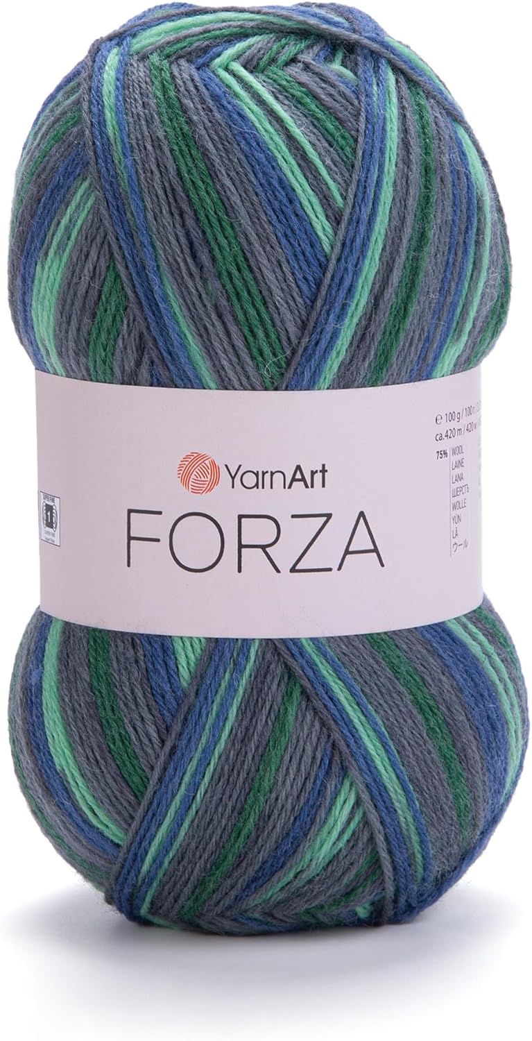 El Örgü İpi FORZA, 2506, 5x100 gr