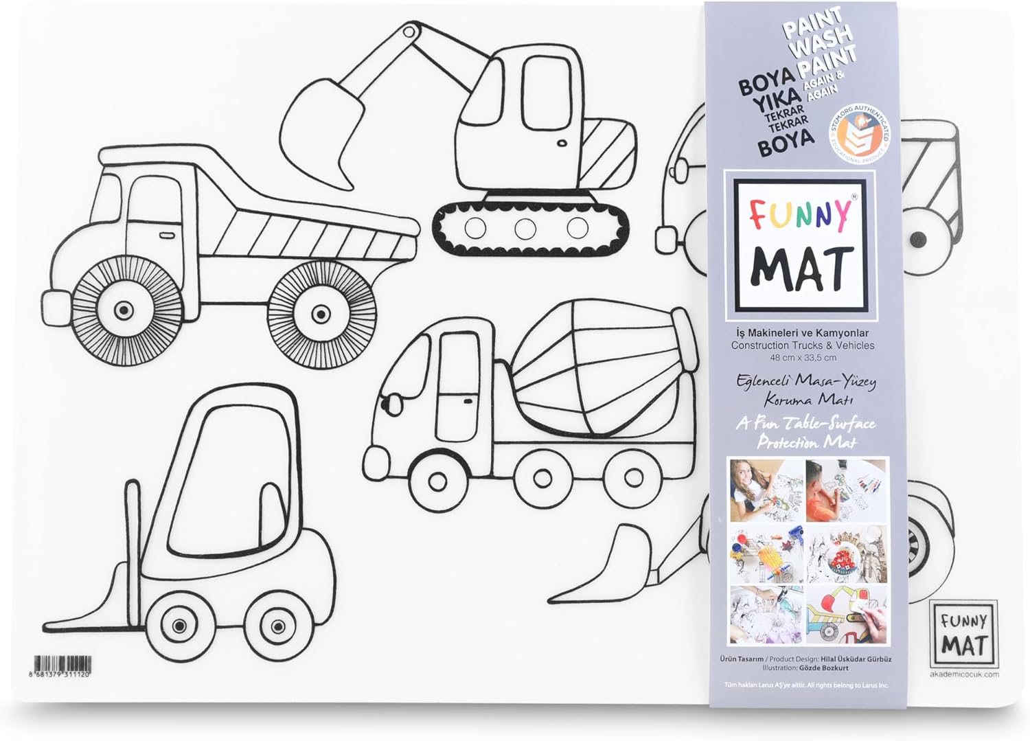 Akademi Çocuk Mat Iş Makineleri & Taşıtlar