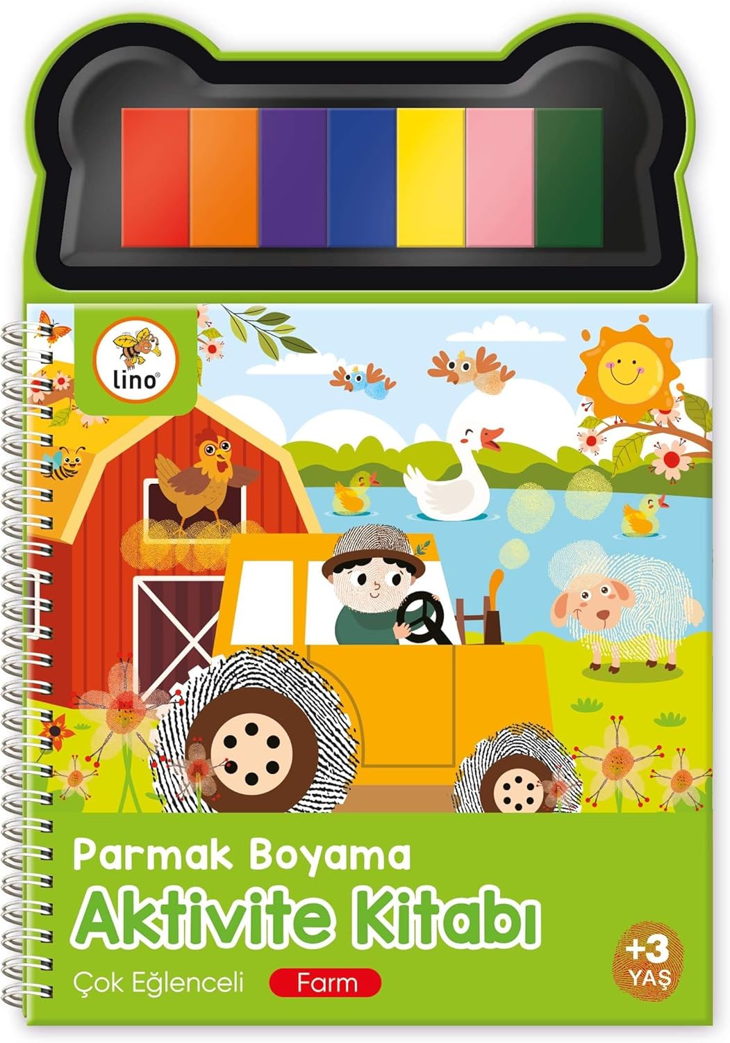 Parmak Boyama Aktivite Kitabı