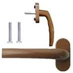 Kahverengi PVC Pimapen Kapı Pencere Kolu 1 Çift