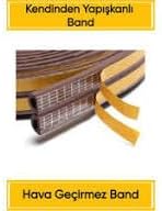 FLAMME E Tipi Kapı Pencere Bandı Kahverengi 6M, Standart