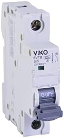 6VTB-1B25 Otomatik Sigorta 6kA B Tipi 1 Kutup 25A