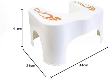 Klozet Taburesi, 44 x 21 x 31 cm, Beyaz