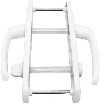 Alüminyum Beyaz WC Kapı Kolu, Tuvalet Kapısı için Metal Kulp