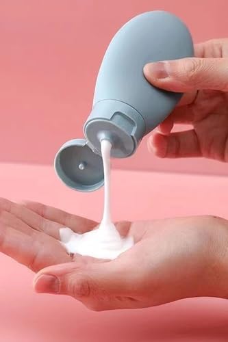 3 Adet Seyahat Tipi Doldurulabilir Krem Şampuan Duş Jeli Sprey Losyon Şişe Seti Krem Kutusu 60 Ml