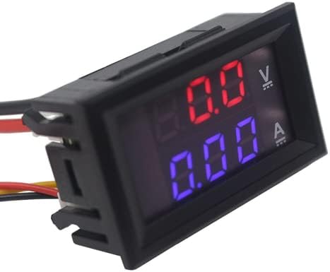 Dijital Voltmetre Dijital Ampermetre DC 100V 10A Gerilim Akım