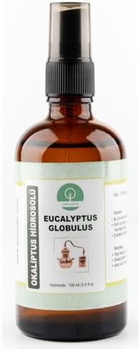 % 100 Doğal Saf Okaliptus Hidrosolü (Okaliptus Suyu) 100 ml