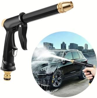 Bahçe Sulama Araç Oto Yıkama Temizlik Tazyikli Su Püskürtme Yüksek Basınçlı Hortum Ucu Aparatı