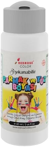 Beyaz Parmak Boyası 60ml
