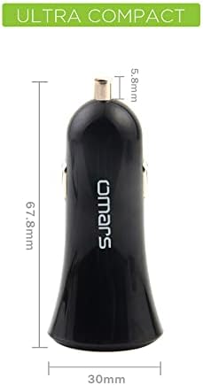 3.4A 17W Çift USB Çıkışlı Araç Şarj Cihazı