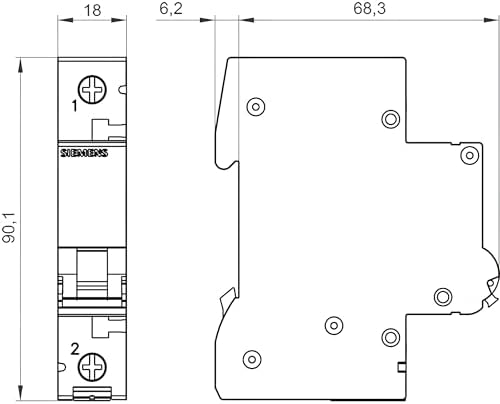 25A; 1 FAZLI; 5SL ANAHTARLI OTOMATİK SİGORTA; 6kA; B TİPİ; ÇABUK KARAKTERLİ