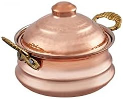 Alacahöyük Bakır Mini Güveç 8 cm