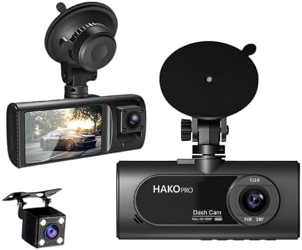 1080P Ön ve Arka Kameralı 2.0" IPS HD Ekran, Wifi ve G Sensörlü Akıllı Araç Kamerası CMR100