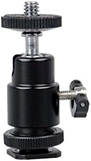 , Monopod ve Hot Shoe İçin Mini Kafa