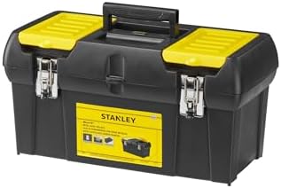 Alet Kutusu/Alet Çantası Millenium (19", 49x26x25cm, Çıkarılabilir Raf, Alet İçin İki Düzenleyicili Kutu, Metal Kilitli Sağlam Valiz, Plastik Sap) 1-92-066