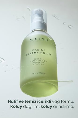 Matsu Professional Marine Algae, Bariyer Koruma Makyaj ve Yüz Temizleme Yağı, 200 Ml
