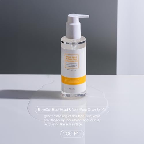 Siyah Nokta ve Derin Gözenek Temizleme Yağı, Makyajı, Kirleri ve Fazla Yağı Etkili Şekilde Temizler, Nemlendirici, Tüm Cilt Tipleri İçin, 200ml