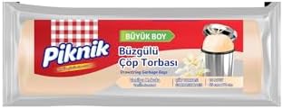 Piknik Çöp Torbasi Büzgülü Vanil.Büyük(10)