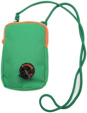 Pawlook Cep Telefonu Çantası –Dışkı Poşeti, Fermuarlı, Gizli Poşet Gözü, Köpek Gezdirme için İdeal, Yeşil