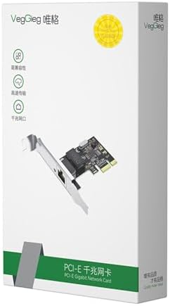 PCI-E 1000 Mbps Gigabit Harici Ethernet Ağ Kartı